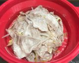 姫皮ともやし豚肉のレモン塩蒸し作り方3写真