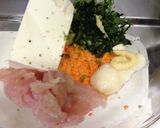 簡単ヘルシー鶏豆腐ハンバーグ！作り方1写真
