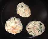 簡単ヘルシー鶏豆腐ハンバーグ！作り方2写真