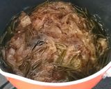 自家製甘辛じょうゆで♪昆布の佃煮作り方2写真