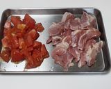 【農家のレシピ】冷やし鶏トマトラーメン作り方1写真