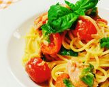 ♡トマト&フレッシュバジルの冷製パスタ♡作り方5写真