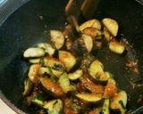 簡単♪なすと大葉の味噌炒め作り方8写真