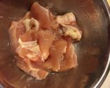 鳥胸肉でガッツリ☆鳥マヨ丼作り方1写真