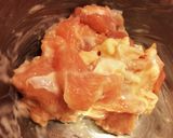 鳥胸肉でガッツリ☆鳥マヨ丼作り方3写真