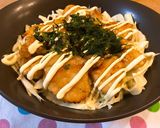 鳥胸肉でガッツリ☆鳥マヨ丼作り方6写真