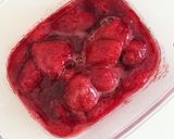 HBで＊イチゴたっぷり！ふわふわご飯パン作り方2写真