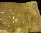 ☆挽肉玉ねぎでジューシーおかずだし巻き卵作り方5写真