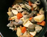 鶏肉と根菜の煮物作り方7写真