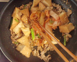 うまい☆厚揚げのキムチ味噌味炒め(^^)作り方7写真