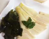 【副菜】筍とワカメの酢味噌作り方2写真