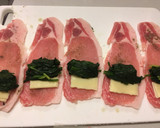 豚ロースのほうれん草とチーズの肉巻き作り方3写真