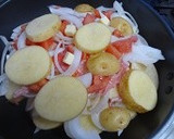 新じゃが新玉ねぎと豚肉の重ね蒸し焼き作り方4写真
