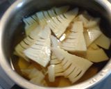 簡単! 筍（タケノコ）と鮭の中骨の旨煮作り方9写真