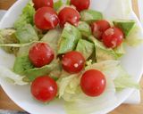 トマトまるごと、あっという間にサラダ♪作り方3写真