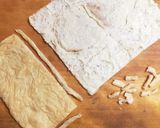 フキと鶏ひき肉で信田巻き作り方2写真
