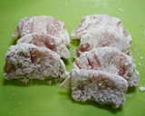 簡単！レンコンマキマキ焼き(酢しょうが)作り方1写真