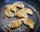 簡単！レンコンマキマキ焼き(酢しょうが)作り方3写真