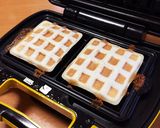 ランチパックをワッフルメーカーで焼く作り方3写真