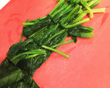 ほうれん草の白黒両方使う胡麻和え作り方6写真
