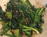 ほうれん草の白黒両方使う胡麻和え作り方8写真