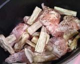鶏手羽元とごぼうのチーズトマト煮込み作り方5写真