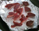 フライパンで簡単かつおのわさび醤油ソース作り方3写真