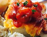 簡単！エビチリソースのふわたま丼♡作り方6写真