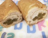 フキと鶏ひき肉で信田巻き作り方7写真