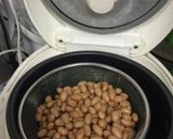 栄養タップリ炊飯器でほっとけ蒸し大豆作り方5写真