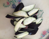 簡単！レンジで茄子のみそ胡麻和え作り方1写真