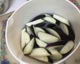 簡単！レンジで茄子のみそ胡麻和え作り方2写真