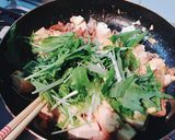 豆腐★豚肉と水菜と豆腐のすき煮作り方4写真