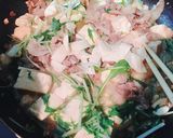 豆腐★豚肉と水菜と豆腐のすき煮作り方5写真