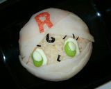 写真つき☆ロールパンナ☆キャラ弁☆ミ作り方9写真