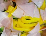 水菜とロースハムのマリネサラダ作り方2写真