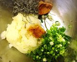 大根おろしに梅干しネギ昆布。江戸料理浦里作り方2写真