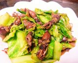 ホタルイカとキャベツのゆず胡椒炒め作り方4写真