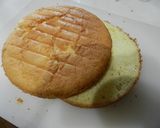 おじいちゃんの誕生日ケーキ１５ｃｍ型作り方5写真