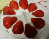 おじいちゃんの誕生日ケーキ１５ｃｍ型作り方7写真