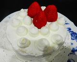 おじいちゃんの誕生日ケーキ１５ｃｍ型作り方8写真