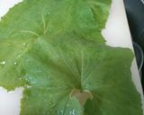 蕗の葉油味噌作り方1写真