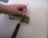 蕗の葉油味噌作り方3写真