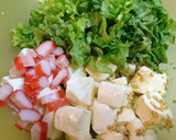 3分★コク旨【クリチとレタスの中華和え】作り方2写真