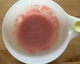 初期離乳食 イチゴミルク作り方4写真