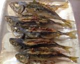 小アジの唐揚げ（梅肉はさみ）作り方3写真