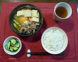 ひとりの昼食～肉豆腐作り方6写真