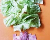 ☆キャベツベーコンのクリームパスタ☆作り方1写真