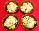 白菜とシイタケと油揚げの和風卵煮作り方10写真