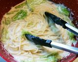 ☆キャベツベーコンのクリームパスタ☆作り方6写真